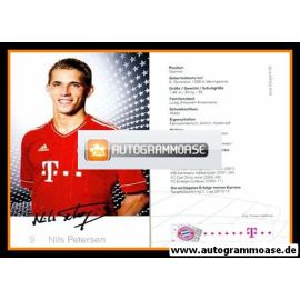 Autogramm Fussball | FC Bayern München | 2011 Druck | Nils PETERSEN