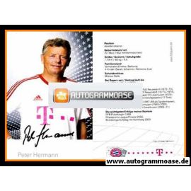 Autogramm Fussball | FC Bayern München | 2011 Druck | Peter HERMANN