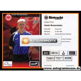 Autogramm Fussball | Eintracht Frankfurt | 2007 | Armin REUTERSHAHN