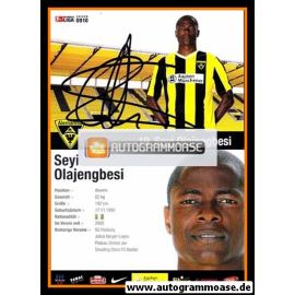 Autogramm Fussball | Alemannia Aachen | 2009 | Seyi OLAJENGBESI