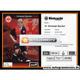 Autogramm Fussball | Eintracht Frankfurt | 2007 | Christoph SPYCHER