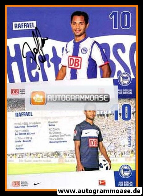 Autogramm Fussball | Hertha BSC Berlin | 2011 | RAFFAEL