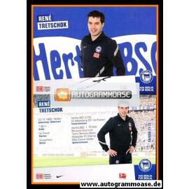 Autogramm Fussball | Hertha BSC Berlin | 2011 | Rene TRETSCHOK