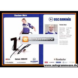 Autogramm Fussball | DSC Arminia Bielefeld | 2008 | Thorben MARX
