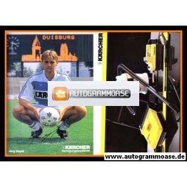 Autogramm Fussball | MSV Duisburg | 1991 Druck | Jörg BEYEL