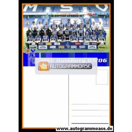 Mannschaftskarte Fussball | MSV Duisburg | 2005