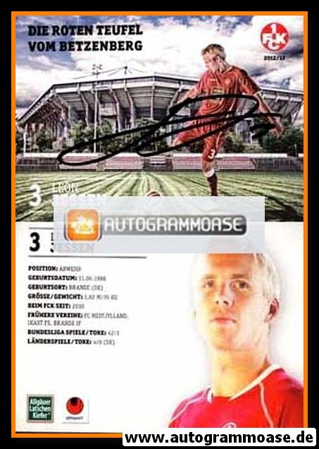 Autogramm Fussball | 1. FC Kaiserslautern | 2012 | Leon JESSEN
