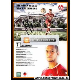 Autogramm Fussball | 1. FC Kaiserslautern | 2012 | Mimoun AZAOUAGH