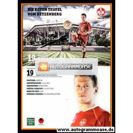 Autogramm Fussball | 1. FC Kaiserslautern | 2012 | Denis LINSMAYER