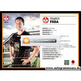Autogramm Fussball | 1. FC Kaiserslautern | 2012 | Franco FODA