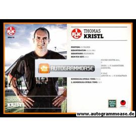 Autogramm Fussball | 1. FC Kaiserslautern | 2012 | Thomas KRISTL