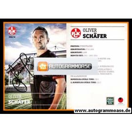 Autogramm Fussball | 1. FC Kaiserslautern | 2012 | Oliver SCHÄFER
