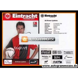 Autogramm Fussball | Eintracht Frankfurt | 2008 | Kreso LJUBICIC