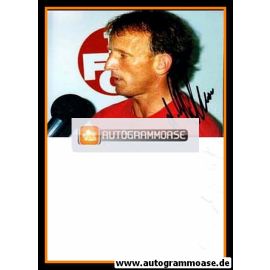 Autogramm Fussball | 1. FC Kaiserslautern | 1998 Foto | Andreas BREHME (Interview Color)