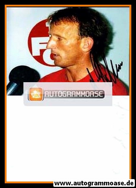 Autogramm Fussball | 1. FC Kaiserslautern | 1998 Foto | Andreas BREHME (Interview Color)