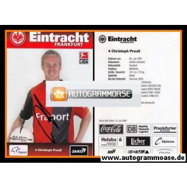 Autogramm Fussball | Eintracht Frankfurt | 2008 | Christoph PREUSS