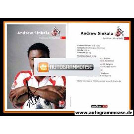 Autogramm Fussball | 1. FC Köln | 2003 | Andrew SINKALA