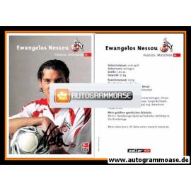 Autogramm Fussball | 1. FC Köln | 2003 | Ewangelos NESSOU
