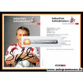 Autogramm Fussball | 1. FC Köln | 2003 | Sebastian SCHINDZIELORZ