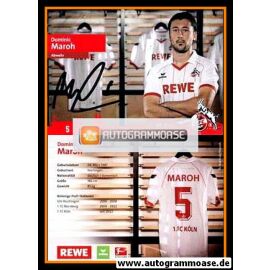 Autogramm Fussball | 1. FC Köln | 2012 | Dominic MAROH
