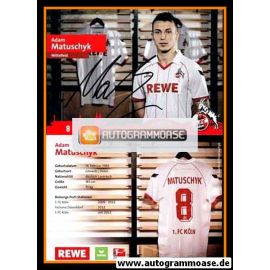 Autogramm Fussball | 1. FC Köln | 2012 | Adam MATUSCHYK