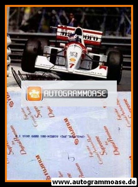 Autogramm Formel 1 | Philippe ALLIOT | 1994 Foto (GP Monaco McLaren)