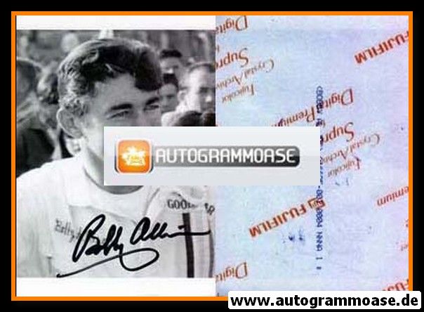Autogramm NASCAR | Bobby ALLISON | 1960er Foto (Portrait SW)