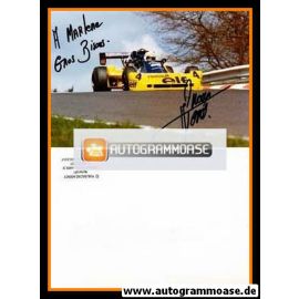 Autogramm Formel 1 | Rene ARNOUX | 1980er Foto (Rennszene Renault)