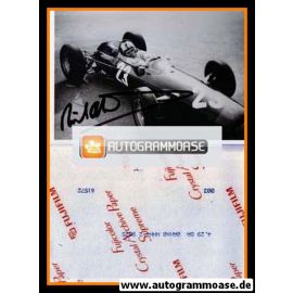 Autogramm Formel 1 | Richard ATTWOOD | 1965 Foto (Rennszene GP Belgien Lotus-BRM SW)