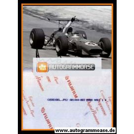 Autogramm Formel 1 | Derek BELL | 1969 Foto (Siegszene GP Lakeside SW)