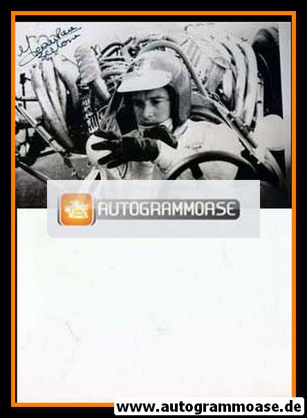 Autogramm Formel 1 | Jean-Pierre BELTOISE | 1960er Foto (Cockpit SW)
