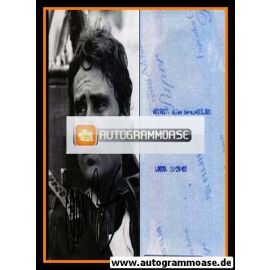 Autogramm Formel 1 | Allen BERG | 1980er Foto (Portrait SW)