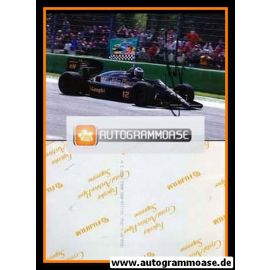 Autogramm Formel 1 | Gerhard BERGER | 2004 Foto (Rennszene GP San Marino Lotus)