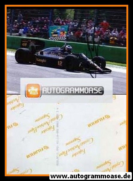 Autogramm Formel 1 | Gerhard BERGER | 2004 Foto (Rennszene GP San Marino Lotus)