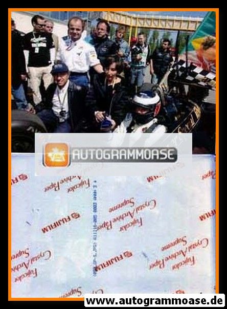 Autogramm Formel 1 | Gerhard BERGER | 2004 Foto (GP San Marino Lotus Team)