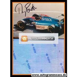 Autogramm Formel 1 | Thierry BOUTSEN | 1980er Foto (Rennszene)