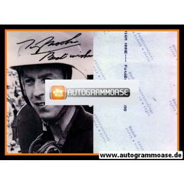 Autogramm Formel 1 | Tony BROOKS | 1956 Foto (Portrait mit Helm SW)