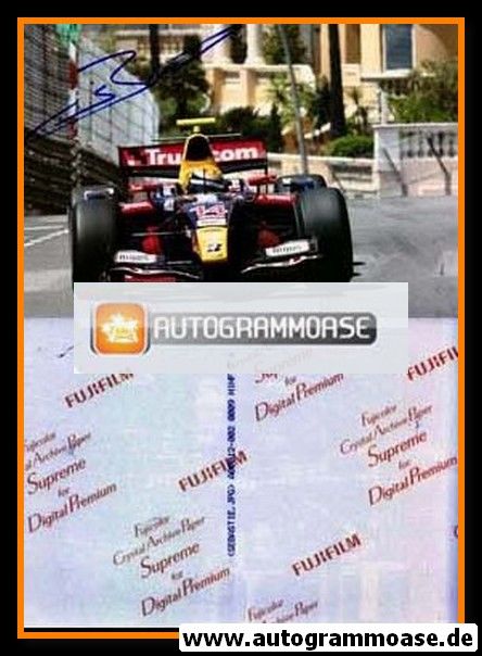 Autogramm Formel 1 | Sebastien BUEMI | 2000er Foto (Rennszene GP Monaco)