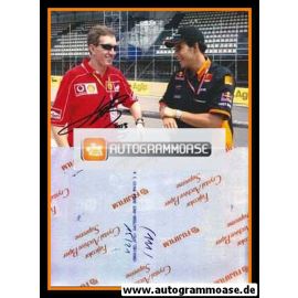 Autogramm Formel 1 | Luciano BURTI | 2003 Foto (GP Brasilien Ferrari)