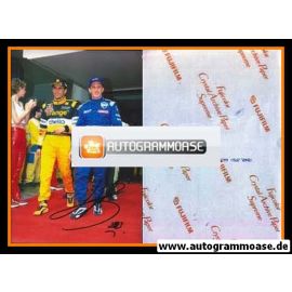 Autogramm Formel 1 | Luciano BURTI | 2001 Foto (GP Spanien mit Kollegen)