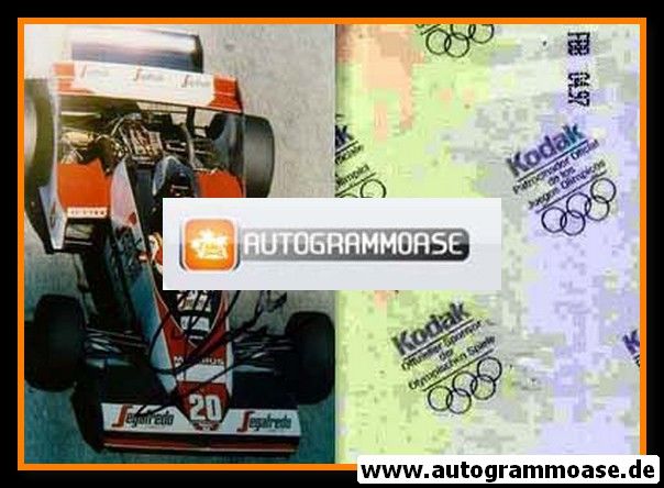 Autogramm Formel 1 | Johnny CECOTTO | 1984 Foto (Rennszene Toleman-Hart)