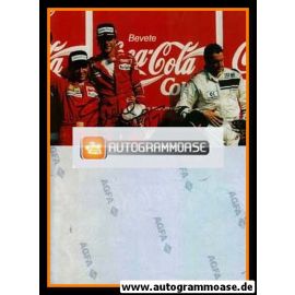 Autogramm Formel 1 | Eddie CHEEVER | 1988 Foto (Siegerehrung GP Monza Arrows)