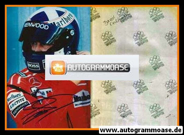 Autogramm Formel 1 | David COULTHARD | 1990er Foto (McLaren Mercedes)