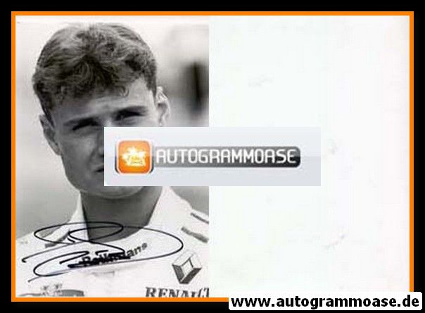 Autogramm Formel 1 | David COULTHARD | 1990er Foto (Rothmans Williams Renault SW)