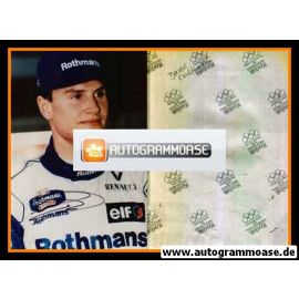 Autogramm Formel 1 | David COULTHARD | 1990er Foto (Rothmans Williams Renault)