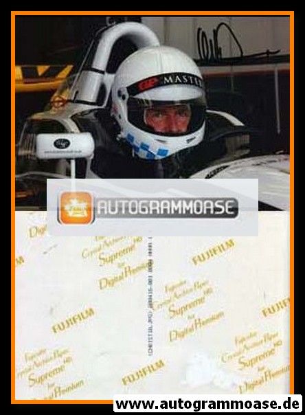 Autogramm Formel 1 | Christian DANNER | 2000er Foto (Cockpit GP Masters)