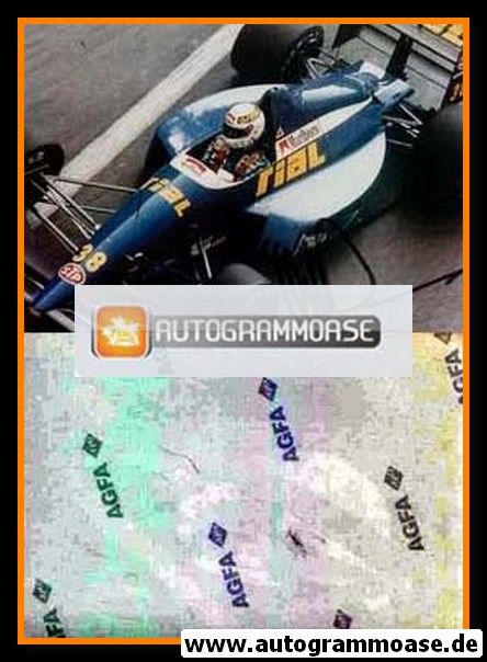 Autogramm Formel 1 | Christian DANNER | 1989 Foto (Rennszene Rial)
