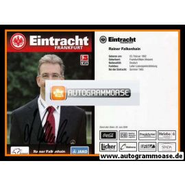 Autogramm Fussball | Eintracht Frankfurt | 2009 | Rainer FALKENHAIN