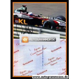 Autogramm Formel 1 | Anthony DAVIDSON | 2002 Foto (Rennszene GP Ungarn Minardi)