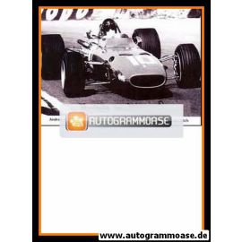 Autogramm Formel 1 | Andrea DE ADAMICH | 1968 Foto (Rennszene Race Of Champions Ferrari SW)